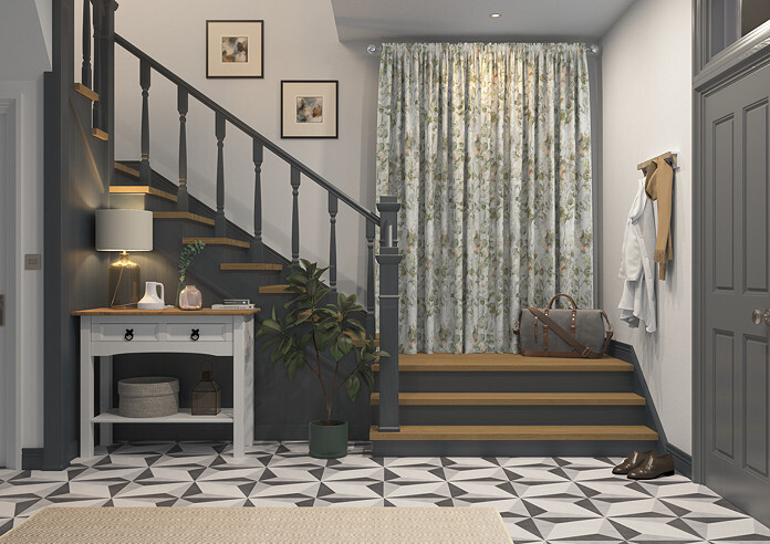 Aquarelle, Verdigris - Made to Measure Curtains - Image 7